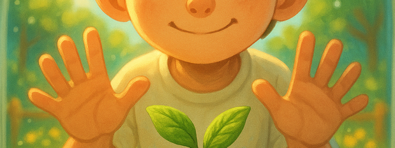 خالد والحوت يصنعان غابة صغيرة في برطمان