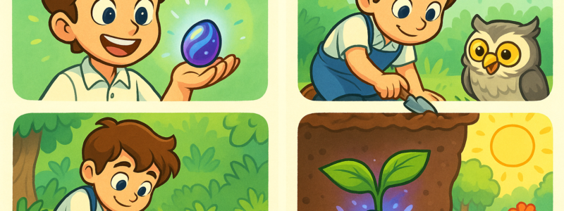 يحيي والبذرة السحرية!